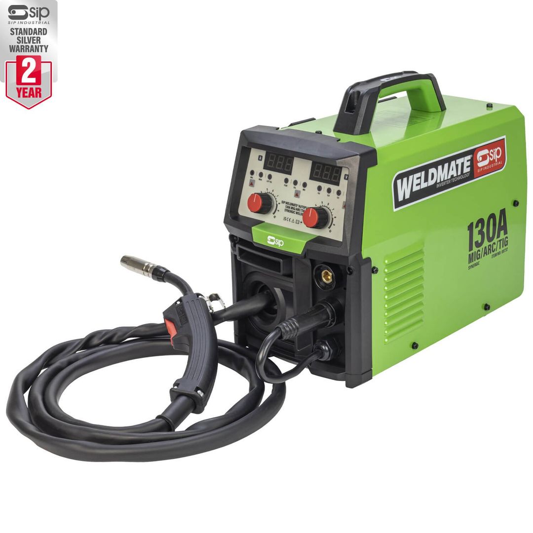 SIP SIP 05737 Weldmate® Autoplus 130A MIG/ARC/TIG Synergic Welder - Image 1