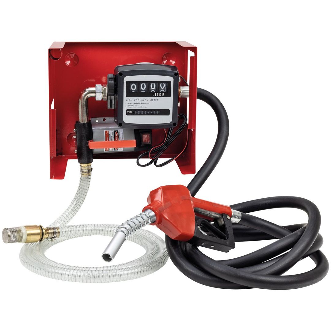 SIP SIP 12V Diesel Transfer Pump with Fuel Meter - Image 1