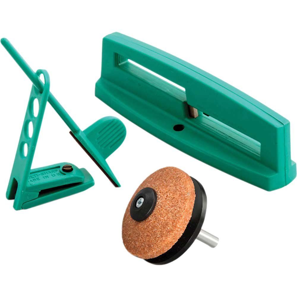 Multi Sharp 3 Piece Garden Tool Sharpening Kit - Image 1