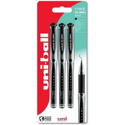Uni-Ball uni-ball Signo Gel Impact UM-153S Rollerball Pen 1.0mm Tip Bl - Image 1