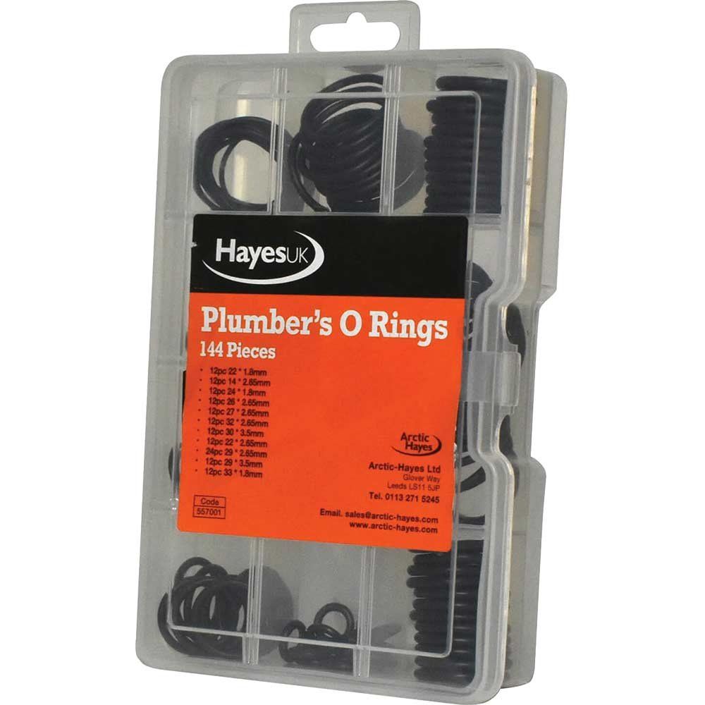 Arctic Hayes 557001 Plumberfts O-Ring Kit 144 Piece - Image 1