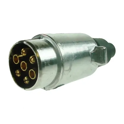 Maypole 12V 12N 7 Pin Aluminium Caravan & Trailer Plug - Thumbnail 2