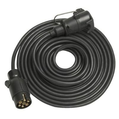 Maypole 6m 7 Pin Plug to 7 Pin Flying Socket Trailer Extension Lead