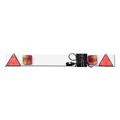 Maypole 1.2m Trailer Board with 5m Cable & 7 Pin Plug