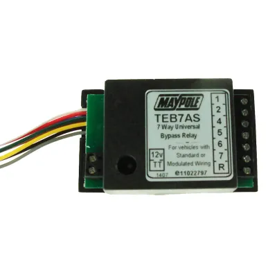 Maypole 12V 7 Way Caravan & Trailer Bypass Relay - Thumbnail 2