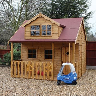 5' x 3' Traditional Shiplap Pent Wooden Lean To Shed (1.52m x 0.91m)