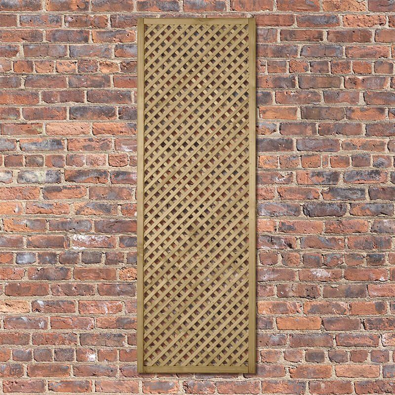 Forest 5'11" x 1'11" Wisley Diamond Lattice Panel (1.8m x 0.6m) - Image 1