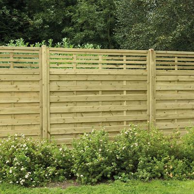 Forest 6' x 6' Kyoto Decorative Fence Panel (1.8m x 1.8m)
