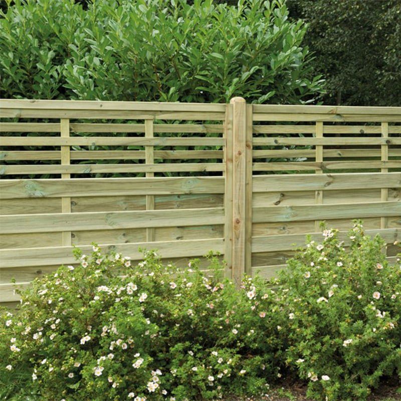 Forest 6' x 4' Kyoto Decorative Fence Panel (1.8m x 1.2m) - Image 1