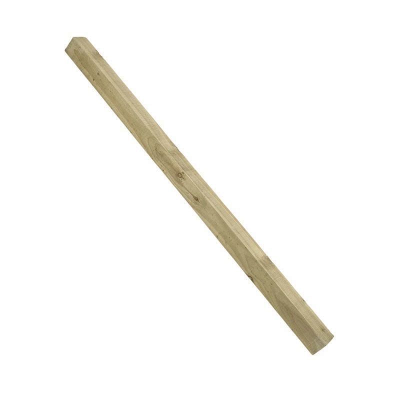 6' x 3" x 3" Forest Sawn Pressure Treated Fence Post (1800mm x 75mm x 75mm) - Image 1
