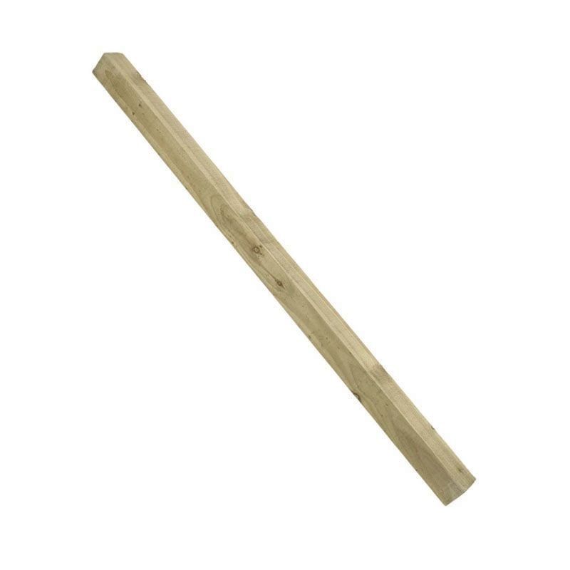 7' x 3" x 3" Forest Sawn Pressure Treated Fence Post (2100mm x 75mm x 75mm) - Image 1