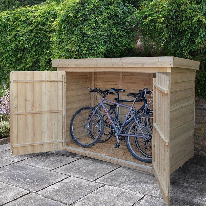 Forest Garden Pressure Treated Pent large Garden Storage - Image 1