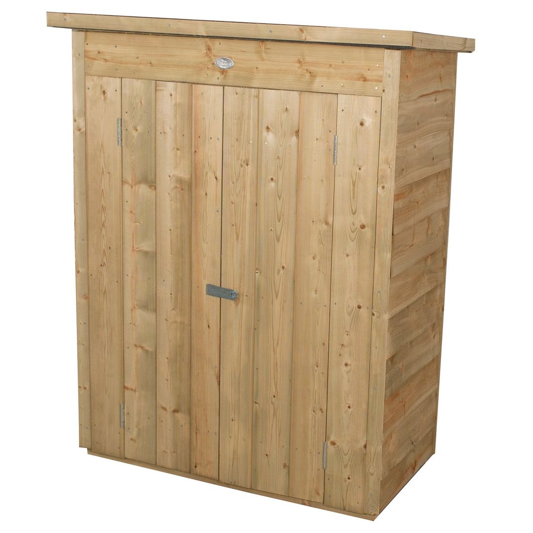 Forest Forest Pressure Treated Pent Garden Store (Assembled) - Image 1