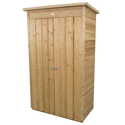 Forest Forest Pressure Treated Pent Tall Garden Store (Assembled)