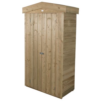 Forest Forest Apex Tall Garden Store (Pressure Treated) (Assembled)