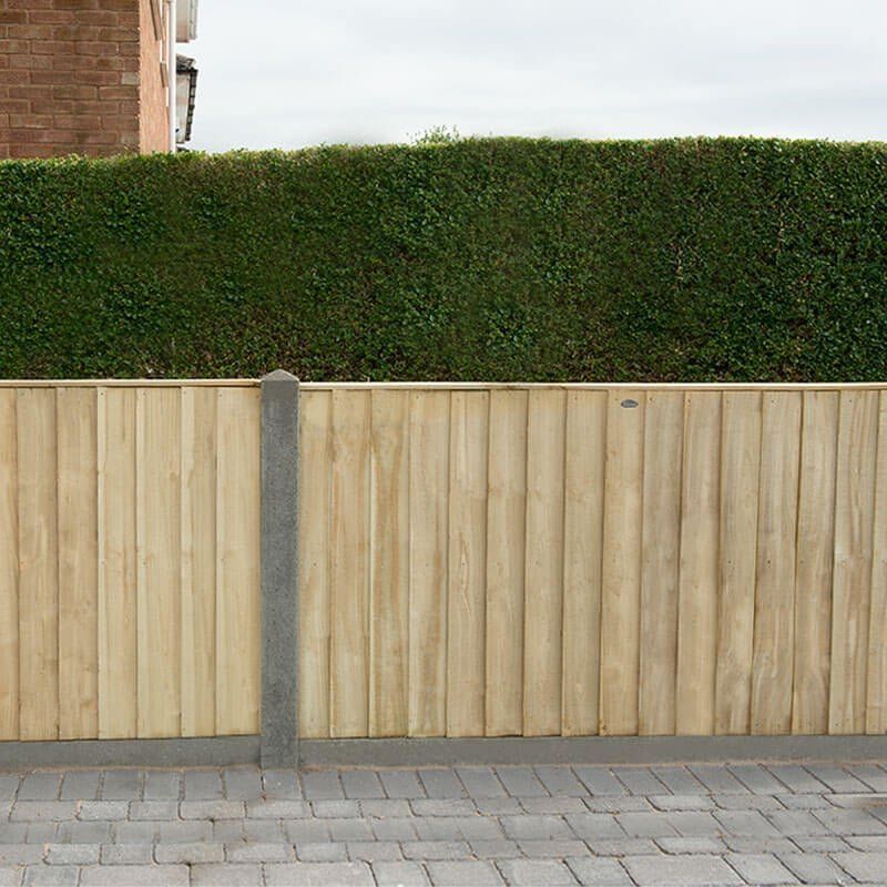 Forest 6' x 3' Pressure Treated Vertical Closeboard Fence Panel (1.83m x 0.92m) - Image 1