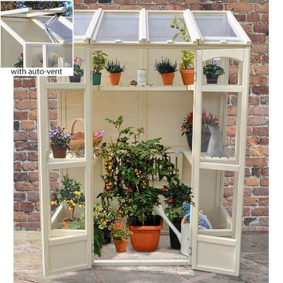 5' x 2' Forest Victorian Tall Wall Greenhouse with Auto Vent (1.47m x 0.72m)