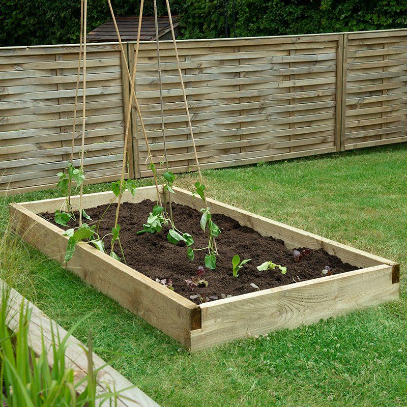 Forest Caledonian Large Raised Bed 3' x 6' (0.9m x 1.8m) - Image 1