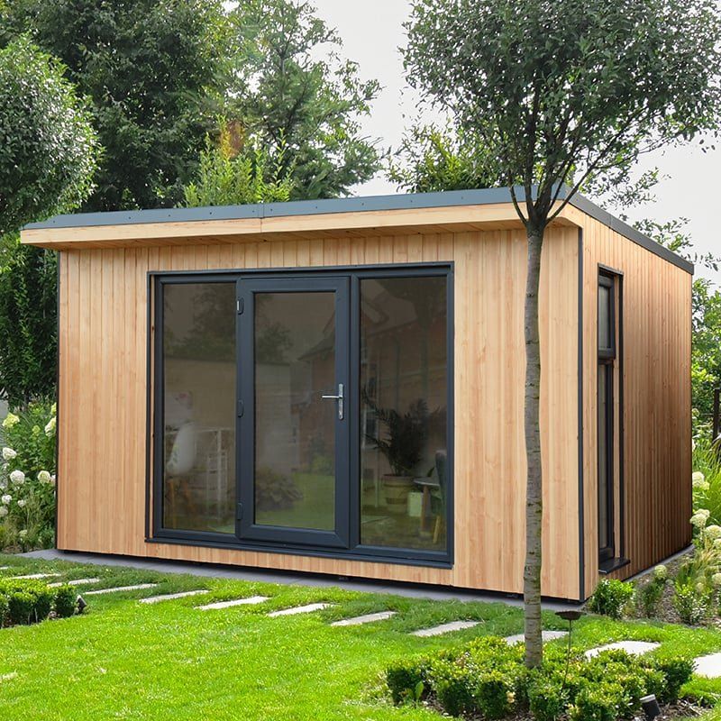 Forest Xtend 4.0 Insulated Garden Office 4.05m x 3.42m (97mm) - Image 1