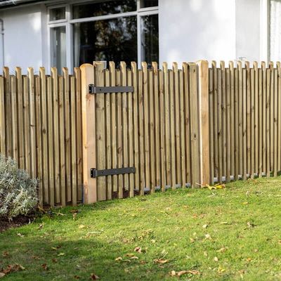 Contemporary Picket Gate