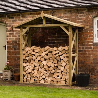 Large Apex Wall Log Store