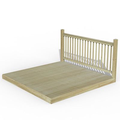 Decking Kit with Balustrades - 2.4m / 1 Balustrade
