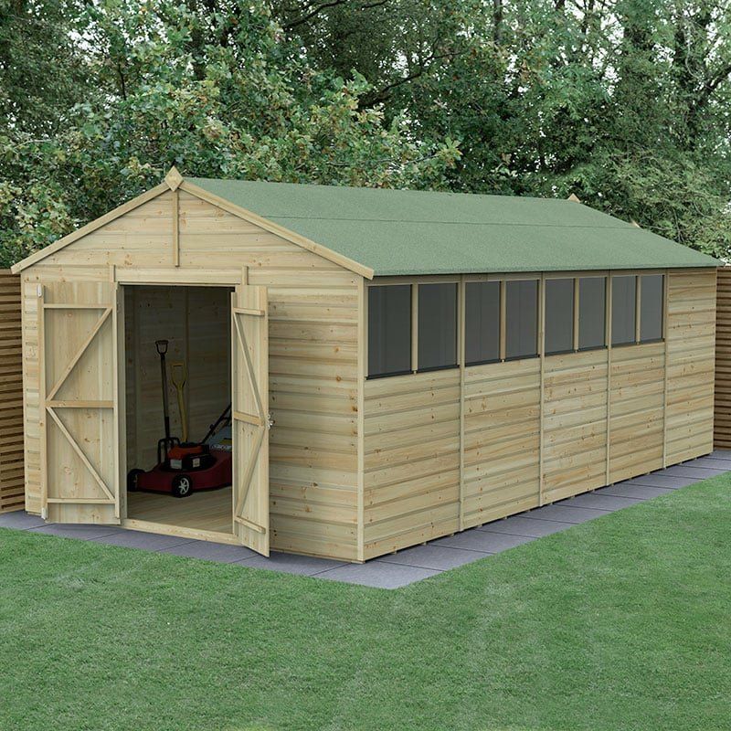 Beckwood 10x20 Apex Shed - Without Base / No Installation / 8 - Image 1