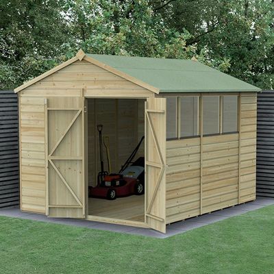 Beckwood 8x10 Apex Shed - Without Base / No Installation / 4