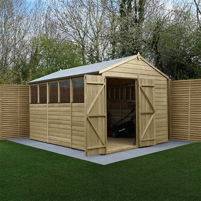 Beckwood 8x12 Apex Shed - 35kg / Without Base / No Installation