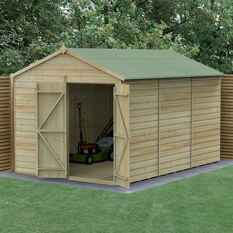 Beckwood 8x12 Apex Shed - 36kg / Without Base / No Installation - Image 1