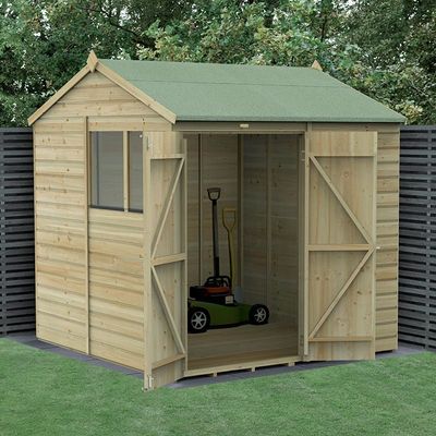 Beckwood 7x7 Reverse Apex Shed - Without Base / No Installation / 2