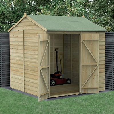Beckwood 7x7 Reverse Apex Shed - Without Base / No Installation / 0