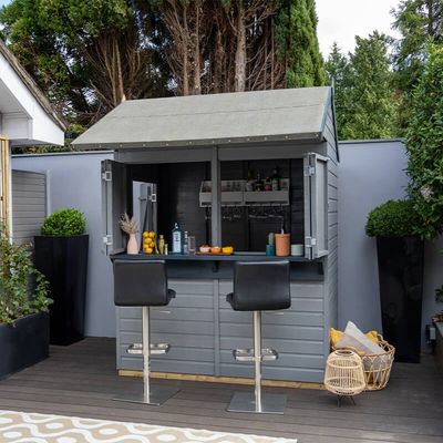 Shiplap PTR 4x6 Apex Garden Bar - No Installation