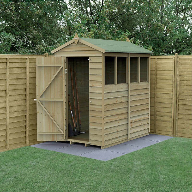 4LIFE Apex Shed 4x6 - Without Base / No Installation / 4 - Image 1