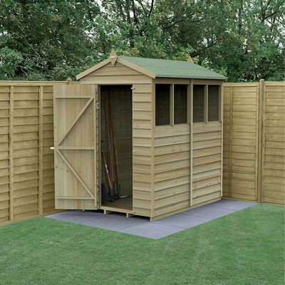 4LIFE Apex Shed 4x6 - Without Base / No Installation / 4