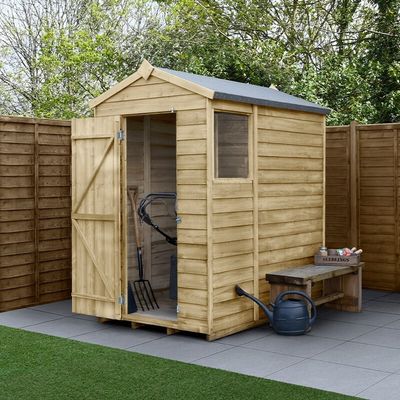 4LIFE Apex Shed 4x6 - No Installation / 1 / Without Base