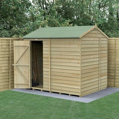 4LIFE Reverse Apex Shed 8x6 - 1 / Without Base / No Installation / 0