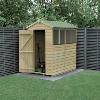 Beckwood Apex Shed 4x6 - Without Base / No Installation