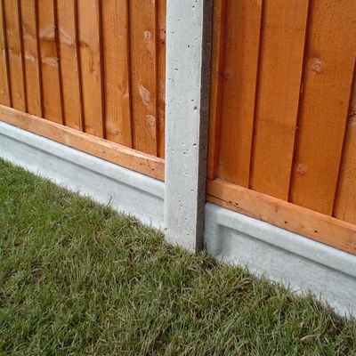 Forest 6' x 6" Lightweight Concrete Gravel Board (1.83m x 0.14m)