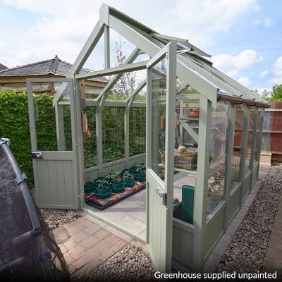 Forest Vale 10x8 Greenhouse (3.26m x 2.56m) - Modular Greenhouse with Installation Included