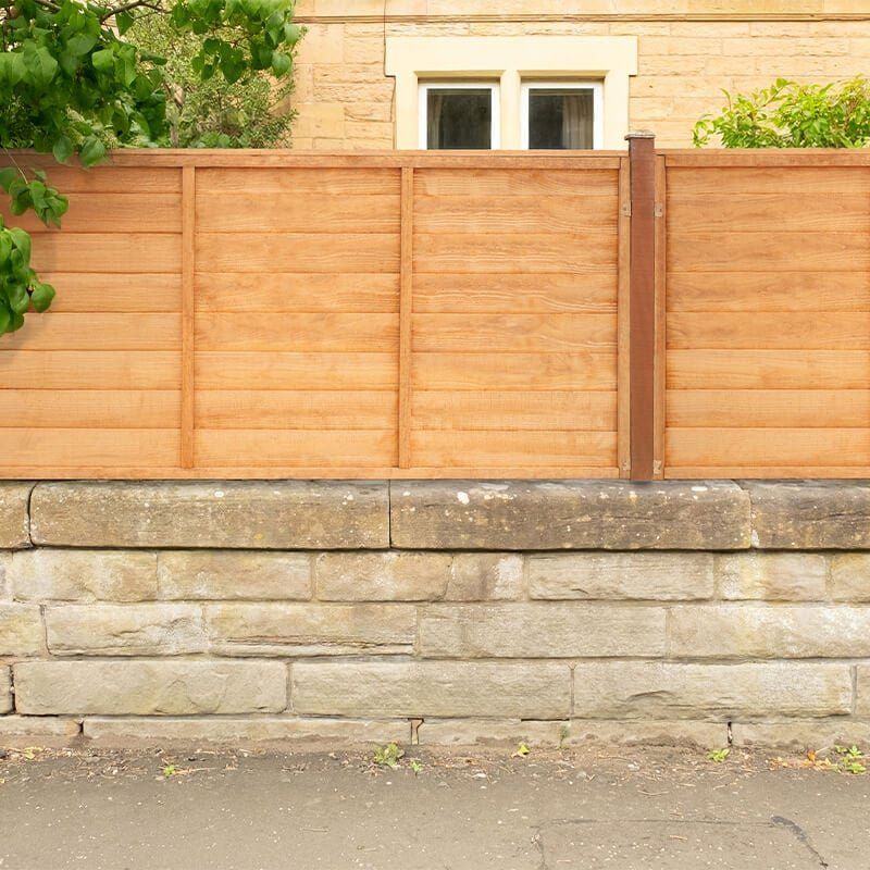Forest 6' x 3' Larchlap Heritage Fence Panel (1.83m x 0.90m) - Image 1