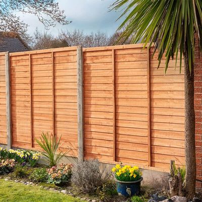 Forest 6' x 6' Larchlap Heritage Fence Panel (1.83m x 1.80m)