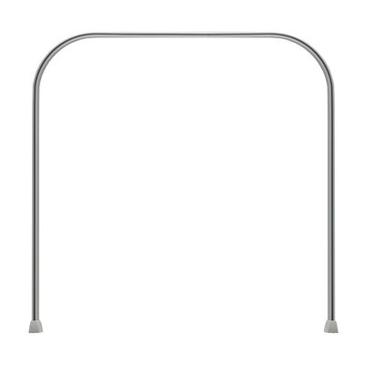 Gelson Slenderline Shower Rail Kit Silver / Chrome