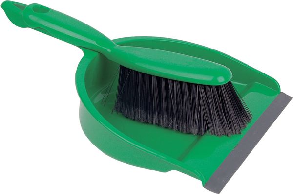 Dustpan and Brush Set Green 102940GN