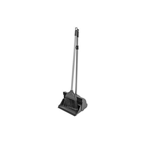 ValueX Lobby Dustpan And Brush Set Black 0906050 - Image 1
