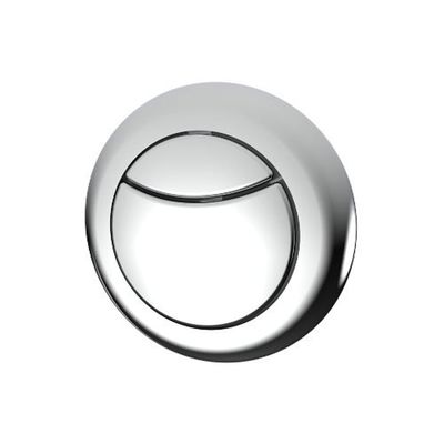 Thomas Dudley Dio Button Dual Flush 51mm Chrome 327733 - Thumbnail 2