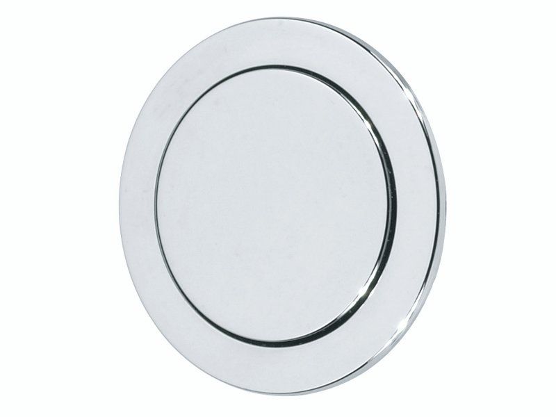 Thomas Dudley Vantage Single Flush Round Button 73.5mm Chrome 327736 - Image 1