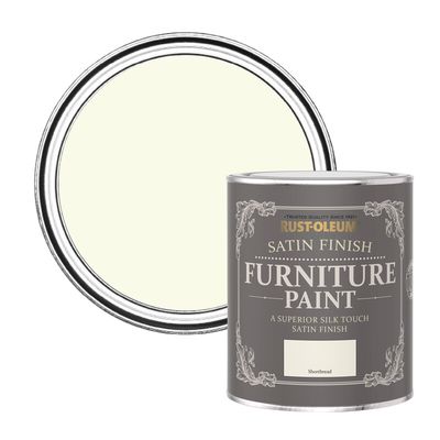 Rust-Oleum Satin Furniture Paint Shortbread - White