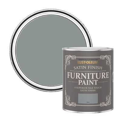 Rust-Oleum Satin Furniture Paint Slate - Grey