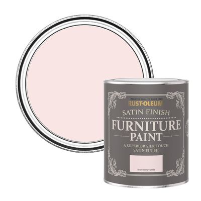 Rust-Oleum Satin Furniture Paint Strawberry Vanilla - Pink